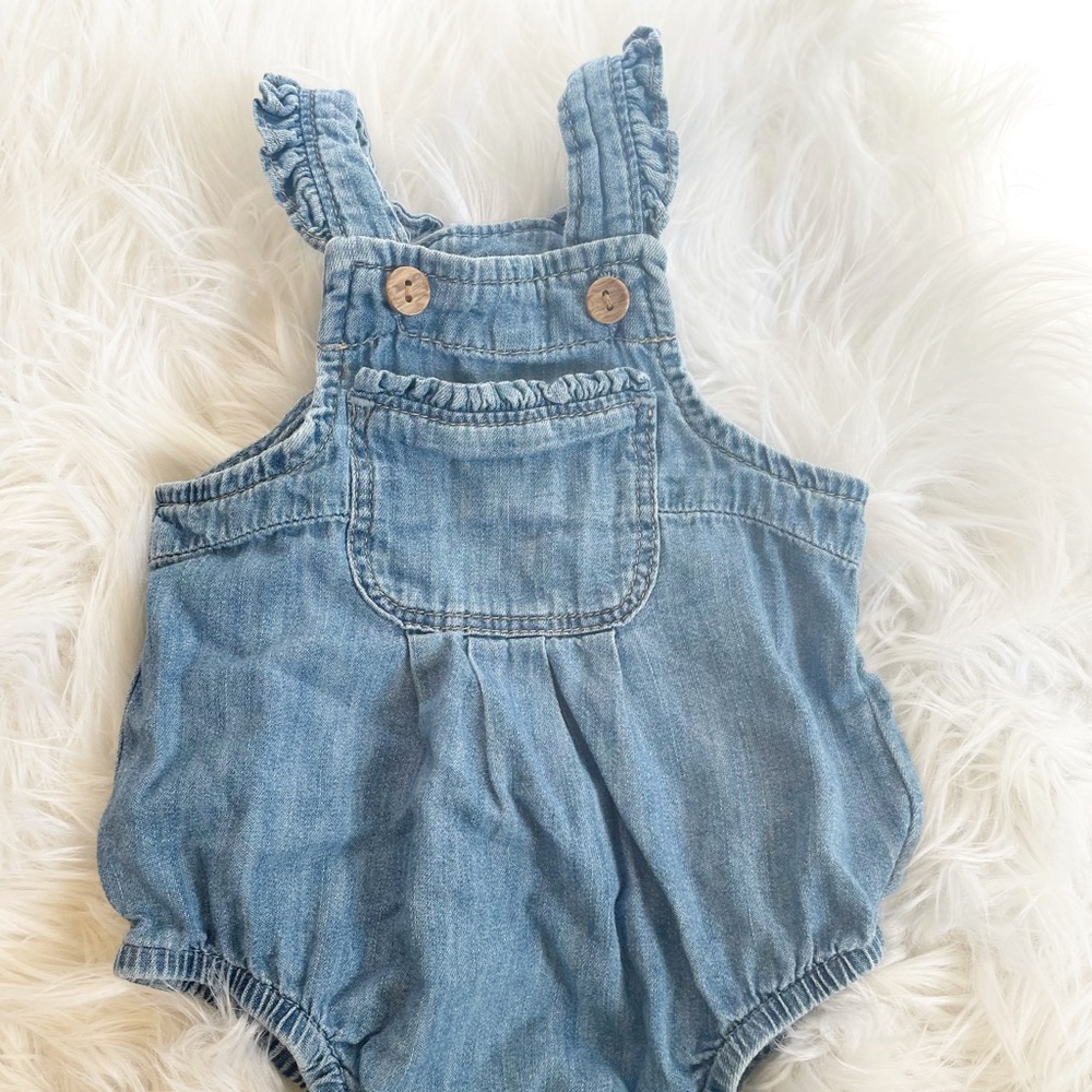 Baby girl gap overalls